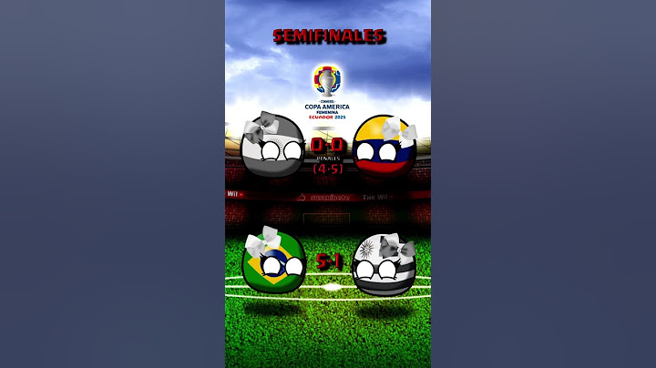 BRASIL vs URUGUAY | SEMIFINALES: COPA AMÉRICA FEMENINA 2025 #countryballs
