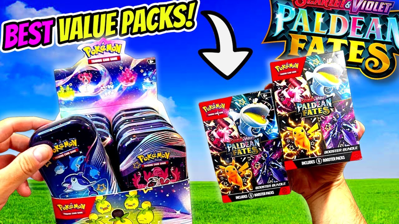 How To Open Paldean Fates Packs