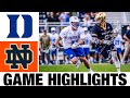 1 notre dame vs 3 duke lacrosse highlights  2024 college lacrosse  ncaa lacrosse