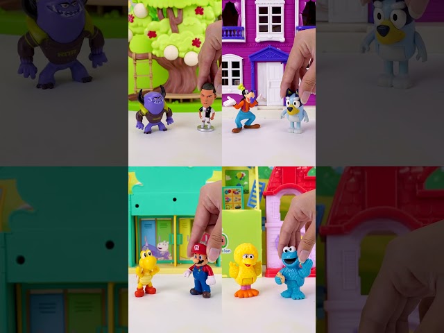 Experience with Sesame Street and Mario Collection | Do You Love Me??? #toy #funny