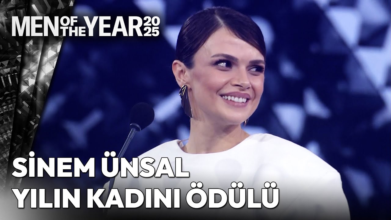 Yılın Kadını Ödülünün Sahibi Sinem Ünsal | GQ Men of The Year 2025