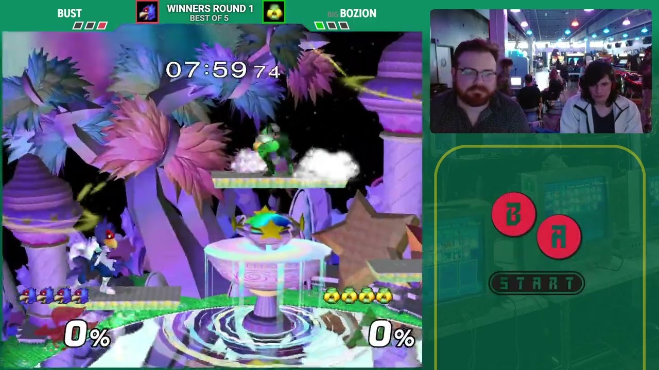 Bozion (Sheik) vs BusT (Falco) - LRA Start #24 Winners Round 1