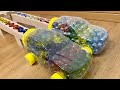 マーブルラン ASMR ♫ スケルトンカー2台 & HABAウェーブスロープ & 小さな大工さんスロープ