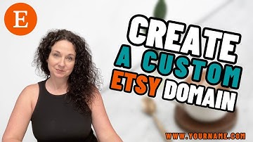 How To Get A Custom Etsy Web Address | Etsy Tutorial Custom Domain Name