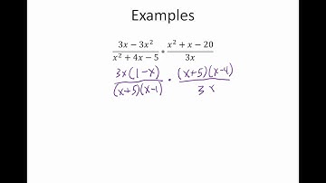 Adv. Alg. Chapter 8.4.2: Multiplying Rational Expressions