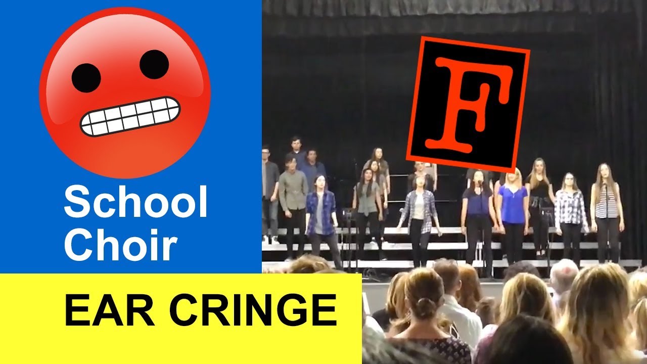 Worst School Choir Fail - "Somebody to Love" PURE EAR CRINGE!!