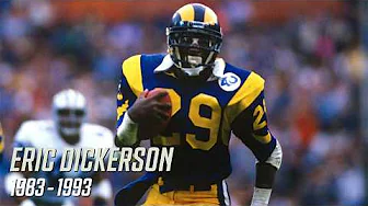 Eric Dickerson Silky SMOOTH Career Highlights!
