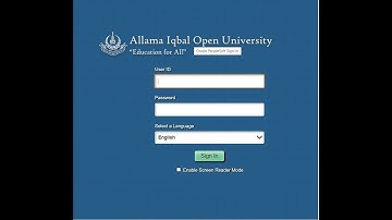 how to create user name or Pass word Information..aiou continue student admission form autumn 2021