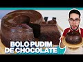 BOLO PUDIM DE CHOCOLATE NO LIQUIDIFICADOR | DUAS SOBREMESAS EM UMA SÓ