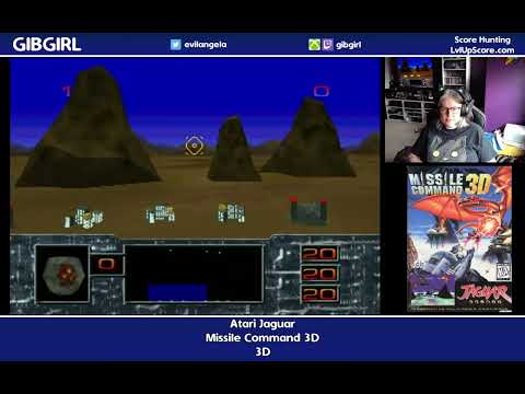 Jaguar - Missile Command 3D - All three modes - For LvlUpScore