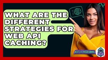 What Are The Different Strategies For Web API Caching? - Next LVL Programming