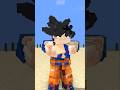 Help Mikey Become Super in Goku Hit Me Challenge #minecraft #minecraftshorts #anime