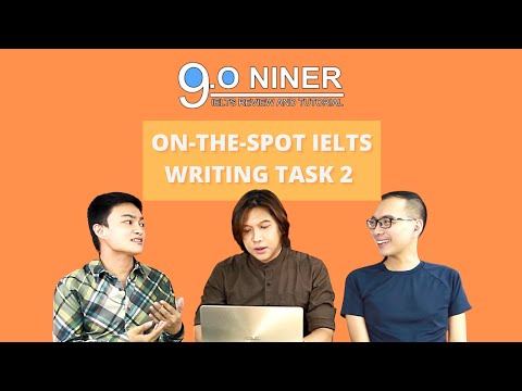 Video On-the-Spot IELTS Writing Task 2 Sample (Band 9) - youtube