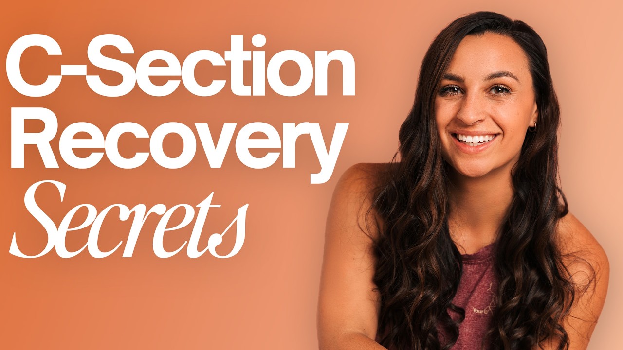 How to Prepare or Recover from a C-Section - YouTube