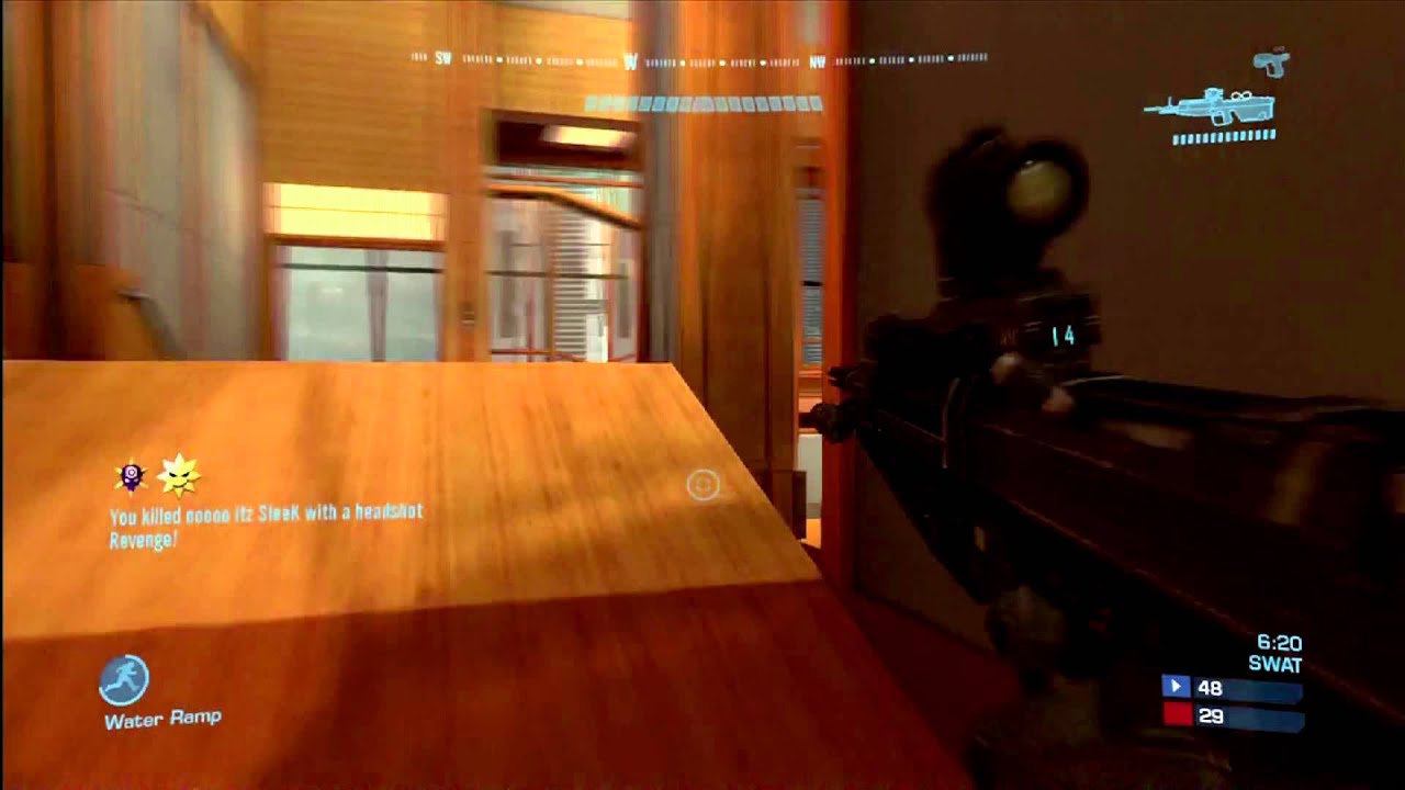 Best Head Shot in Halo Reach SWAT "FiImer" (POV.)