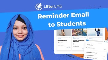 How to Send a Reminder or Motivational Email to Students in LifterLMS