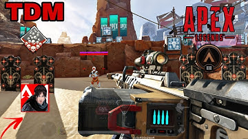 TDM MODE GAMEPLAY 🔥( APEX MOBILE)