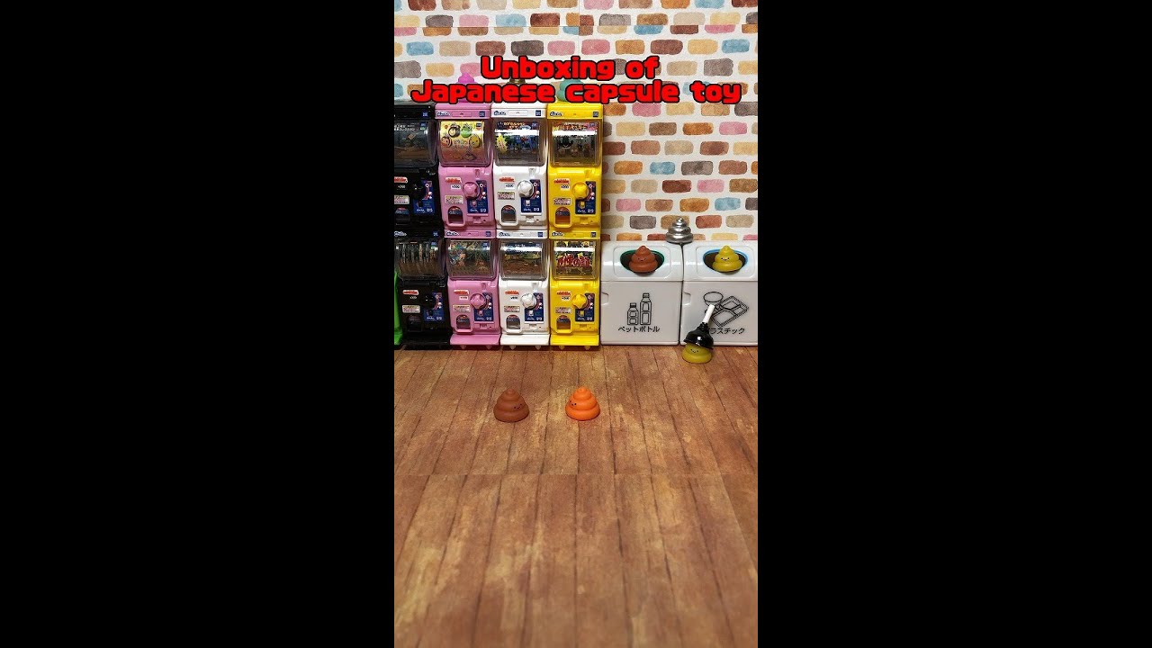 【Unboxing】 Japanese capsule toy 
