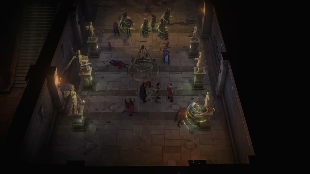 Pathfinder: Wrath of the Righteous - Die Graue Garnission Statuen Rätsel