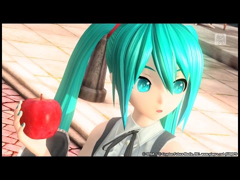 【PS4 DIVA FT】巴里映画少女【初音ミク：ゴシック（ディープスカイ 眼鏡なし）】