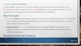 Understanding the filter Function in JavaScript: How or/|| Works Together