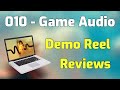 010 - Game Audio Reel Reviews (with Ash Read)
