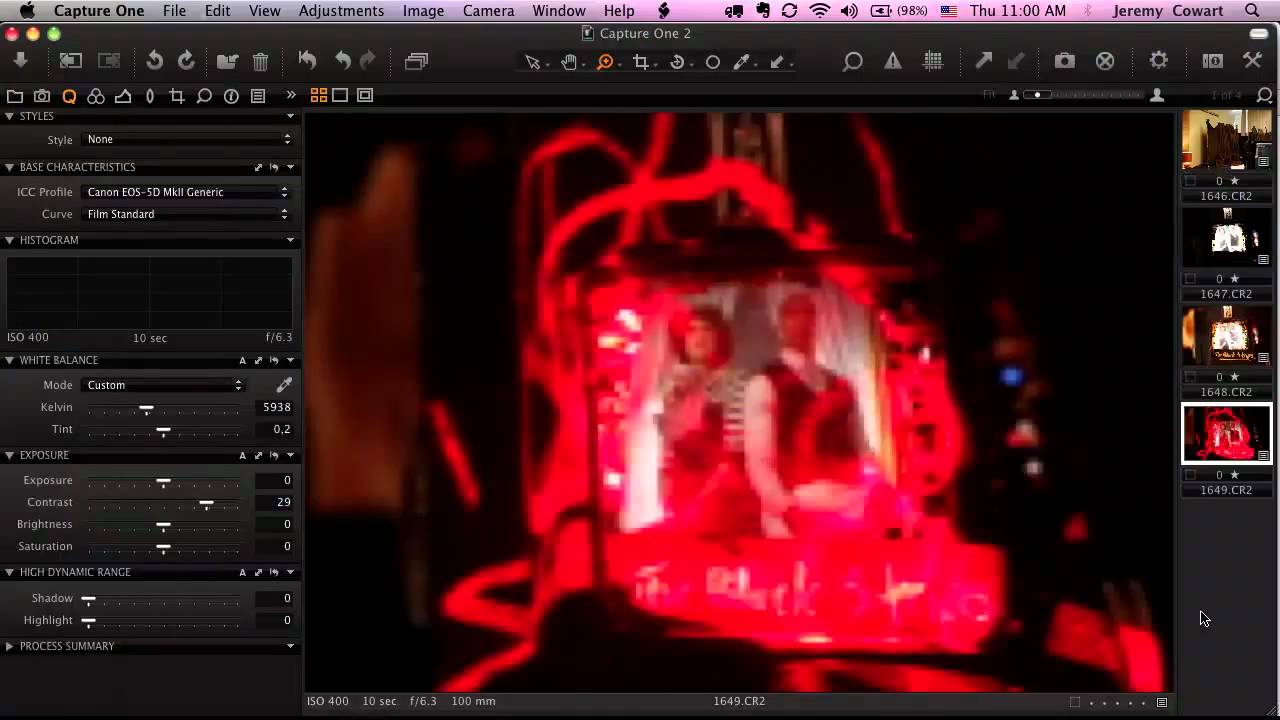 Experimental Portraiture with Jeremy Cowart: Experimenting with Weird Light