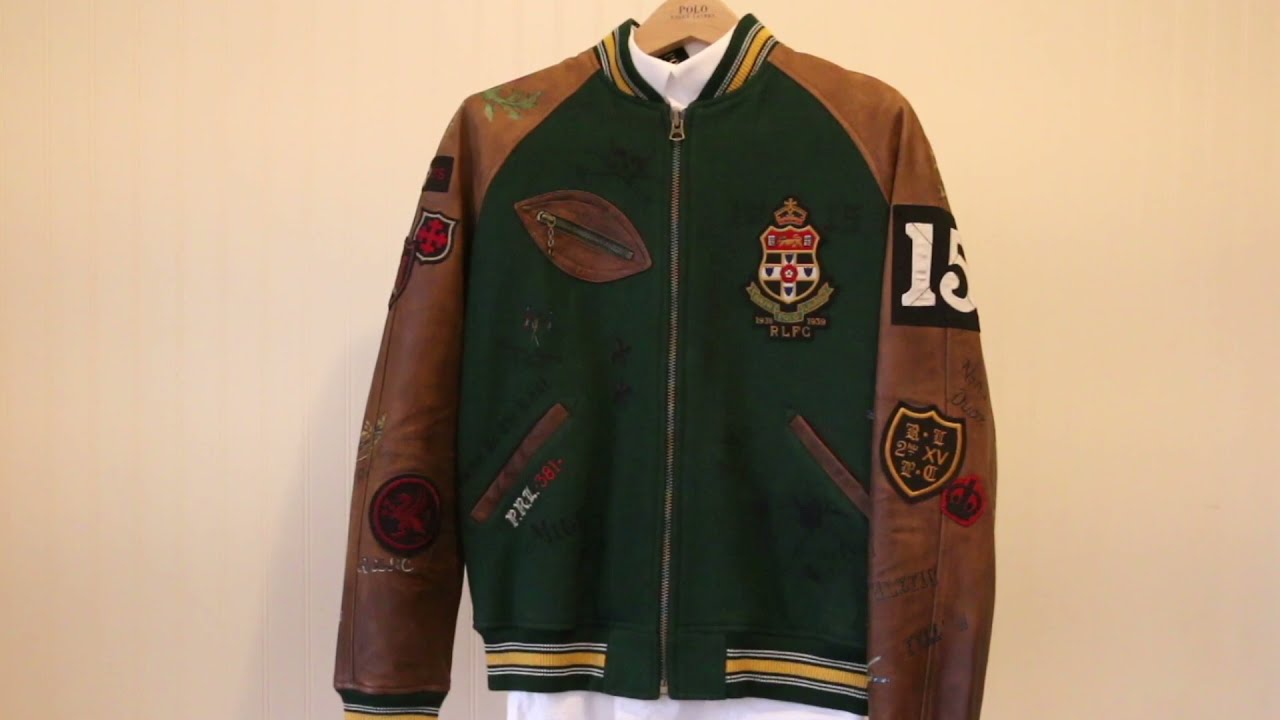 Polo Ralph Lauren - Crest Wool Leather Jacket