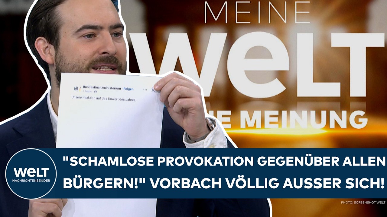 DEUTSCHLAND: "Schamlose Provokation gegenüber allen Bürgern!" Vorbach völlig außer sich!