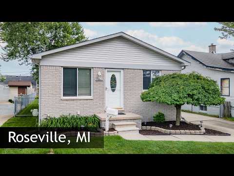 27860 Kaufman St, Roseville, MI home video tour