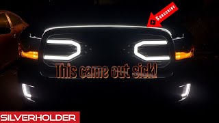 INSANE DYNAMIC WHITE LED STRIP FOR MY 2016 RAM 1500 SPORT FROM SILVERHOLDER