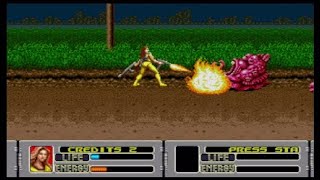 Classic Gaming - Playing some Alien Storm - Karla/Karen -No Commentary