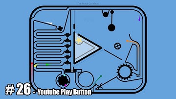 Youtube Play Button - Algodoo Marble Race