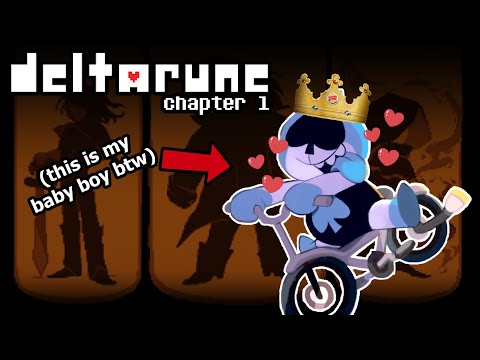 passionately voice acting all of deltarune chapter 1 by myself like a madwoman