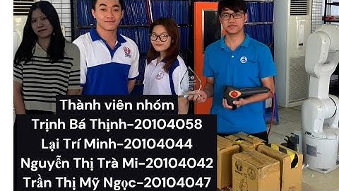 Video Báo Cáo Điều Khiển Cánh Tay Robot Gắp Thùng (KCN) - Nhóm 1