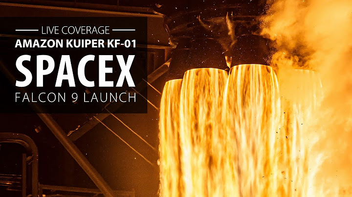 Watch Live: SpaceX Falcon 9 rocket launches satellites for Amazon's Project Kuiper internet service