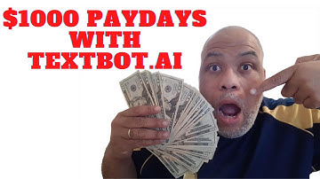 TEXTBOT.AI Pays You $100 Over and Over Again