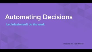 Automating Decisions and Routing Contacts with the Campaign Builder