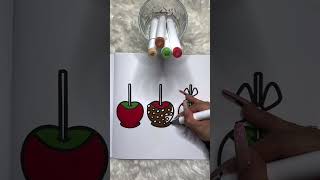 Color with me pg.35 🍏🍎 #explore #asmr #trending #coloring #satisfying #ytshort #explorepage #yt