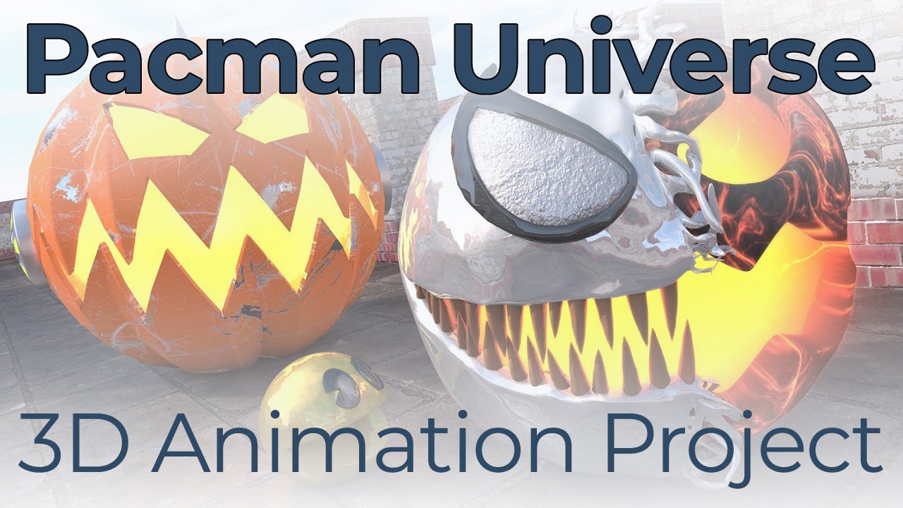 Pacman Universe – Stylized Robotic Characters 3D Animation | Episode 12