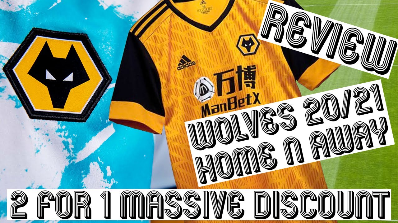 Wolves 20/21 Official Home and Away Football Shirt Review