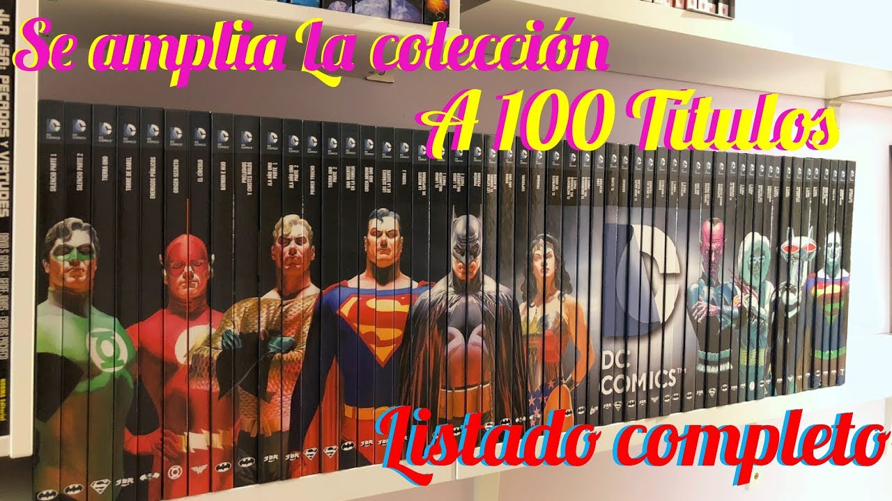 oveja Adaptar Mínimo Colección novelas gráficas DC - SALVAT - Listado de Ampliación a 100  Títulos Y Argumentos - YouTube