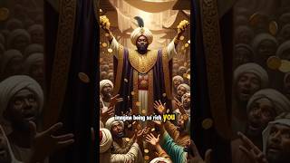 When Flexing Went Too Far: Mansa Musa  #funnyhistory #history #comedyshorts #historyshorts #comedy