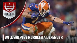 Clemson’s Will Shipley HURDLES a defender on his way to the end zone | ESPN College Football