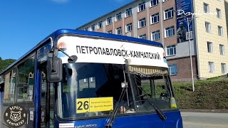 Петропавловск-Камчатский из автобуса
