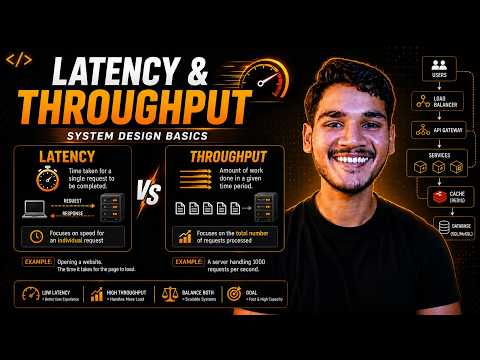 Latency & Throughput | High Level System Design