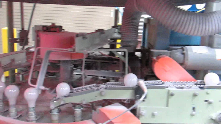 Light bulb creation at GE Bucyrus Lamp Plant