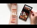 Huda Beauty Obsessions Palette | Warm Brown Swatches and Review