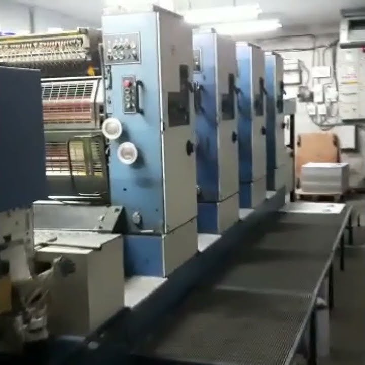 KBA RAPIDA 104 - 4 COLOR USED OFFSET PRINTING MACHINE SALE  918296480078,