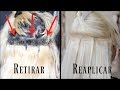 COMO RETIRAR Y REAPLICAR EXTENSIONES ADHESIVAS/TAPE IN